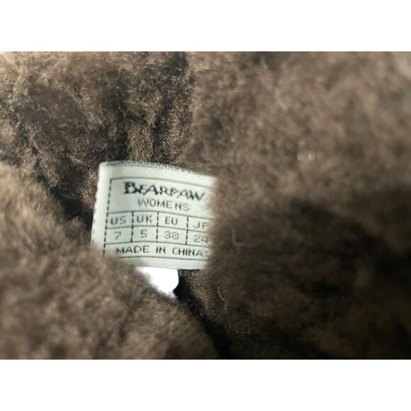 Women’s Size 7 Chocolate Brown Bearpaw Boots Preowned - Picture 8 of 8